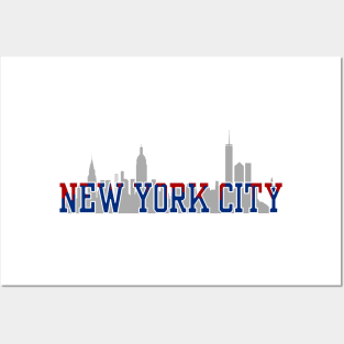 New York City Skyline Posters and Art